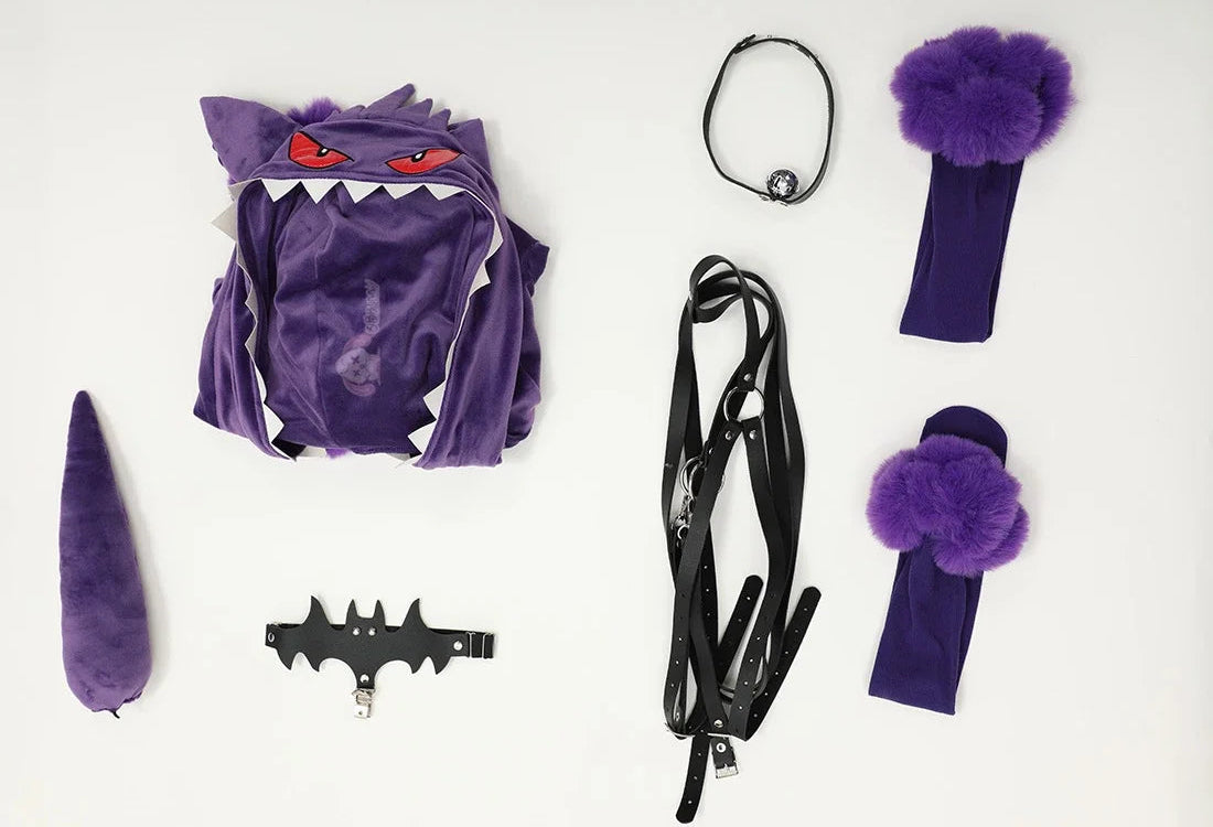 Gengar Cosplay Costume for Role Playing