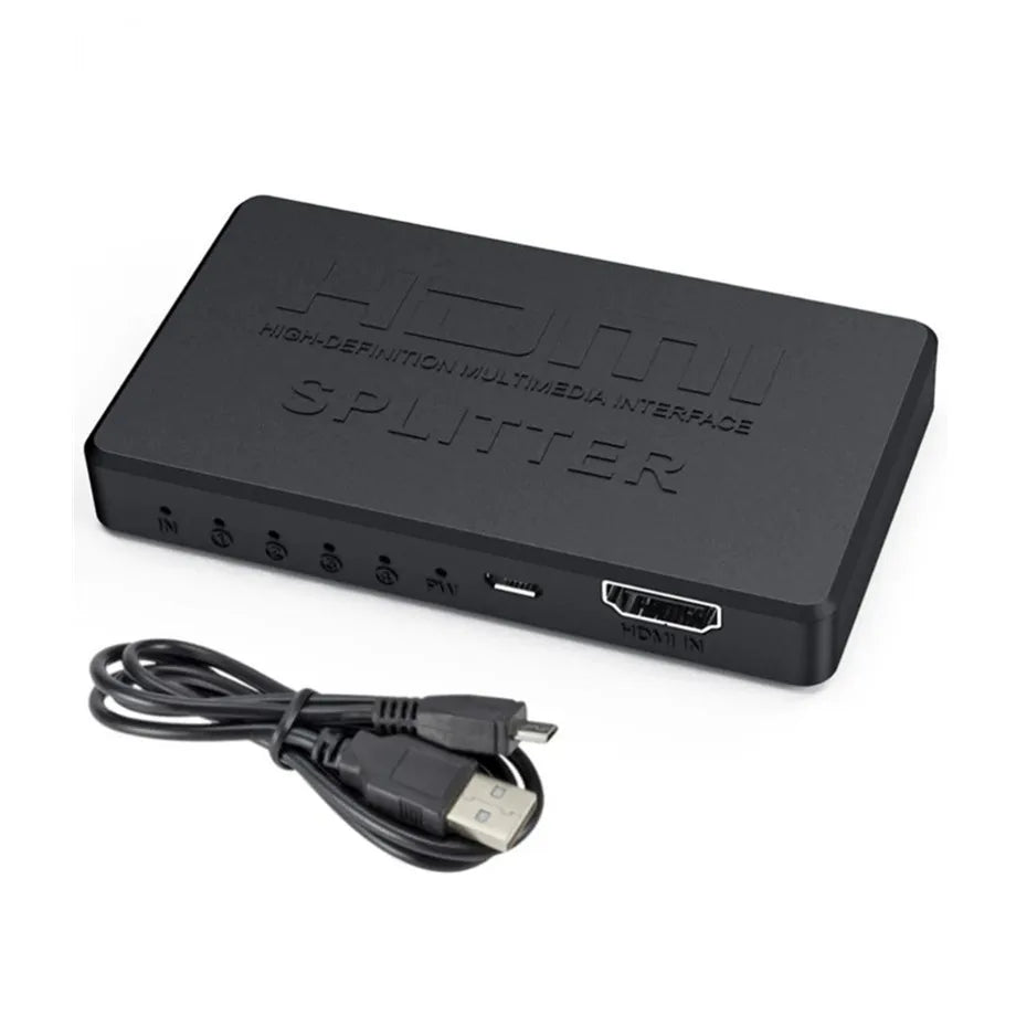 4K 2K HDMI Splitter 1 in 4 out 4x1 HDMI Switch HDMI-compatible Adapter