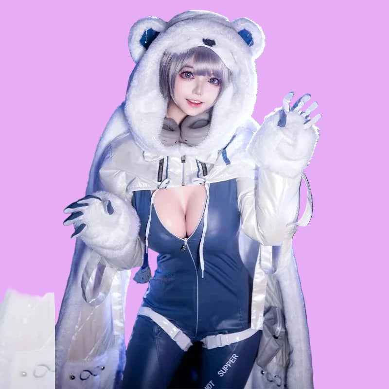 Anime Game NIKKE Neve Cosplay Costume The Goddess Of Victory Jumpsuit