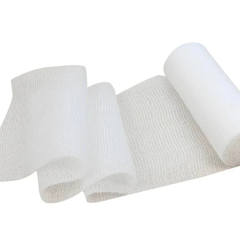 5 Rolls Gauze Bandage Finger Joints Wrap Sports Care Physical Therapy Equipment