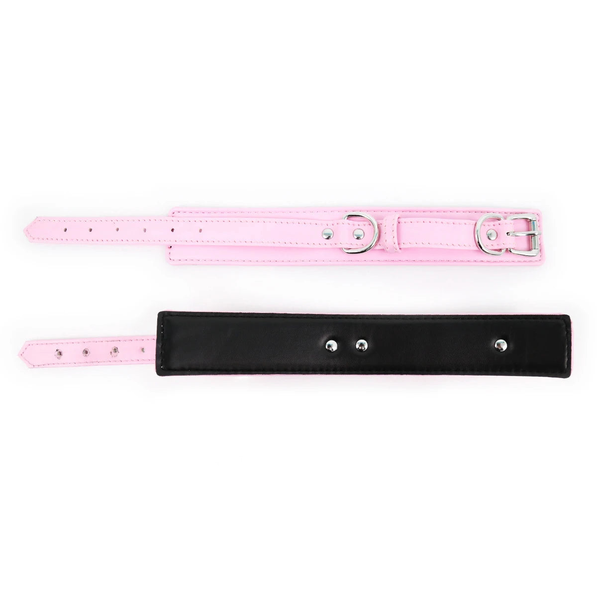 Puppy play SM Bondage Kit  Waistband, Wrist & Thigh Cuffs, Cross Buckle, Adult Games