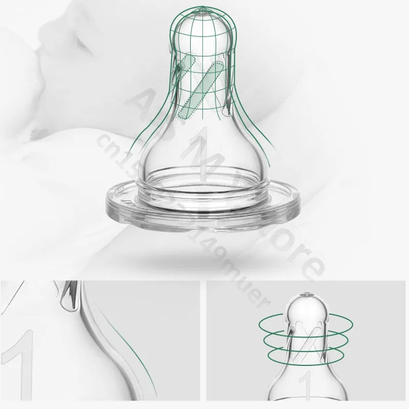Dr. Brown's Glass ABDL bottle/Anti-colic/Glass bottle/standard caliber/120ML 250ML