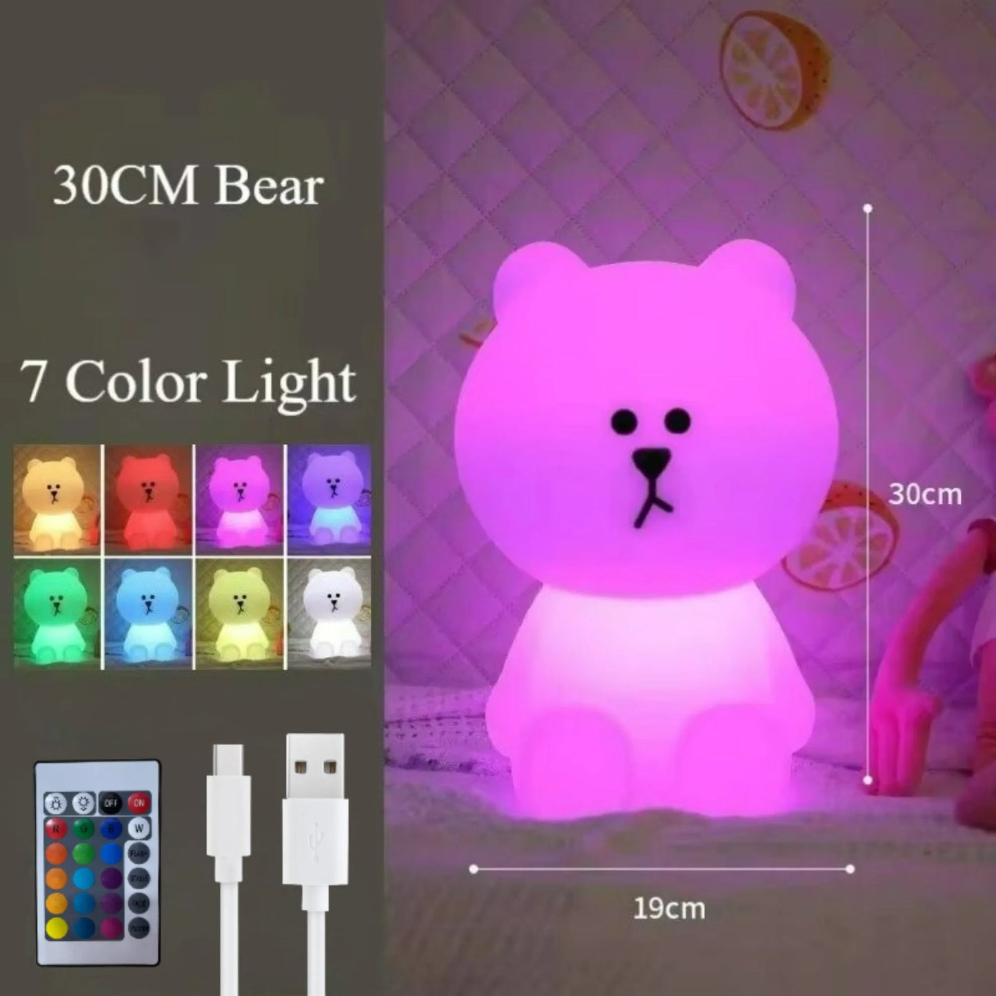 Cute Dimming Assorted Lights with Remote Control