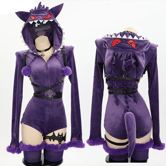 Gengar Cosplay Costume for Role Playing