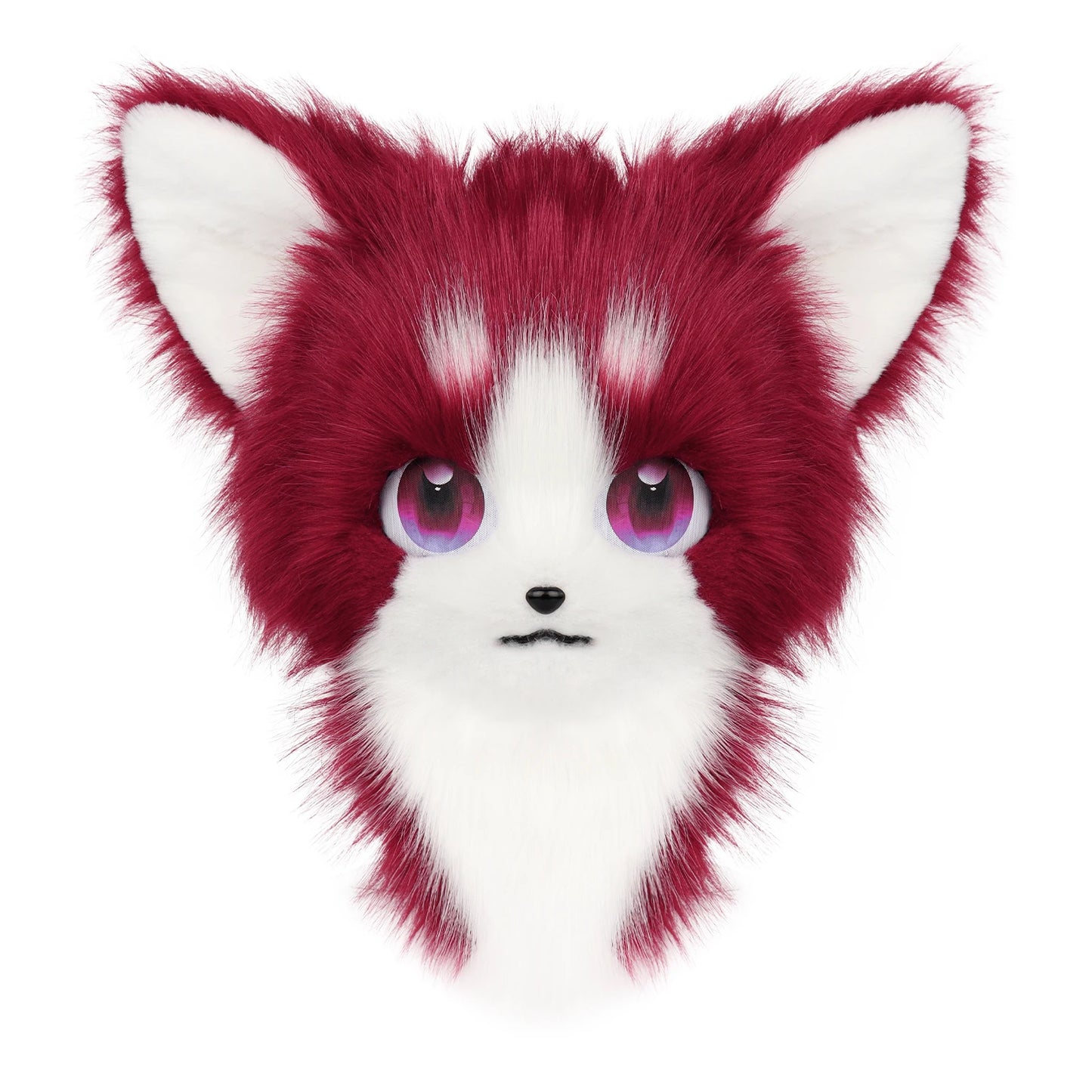 Furry Head Mask Cat /Fox Costume