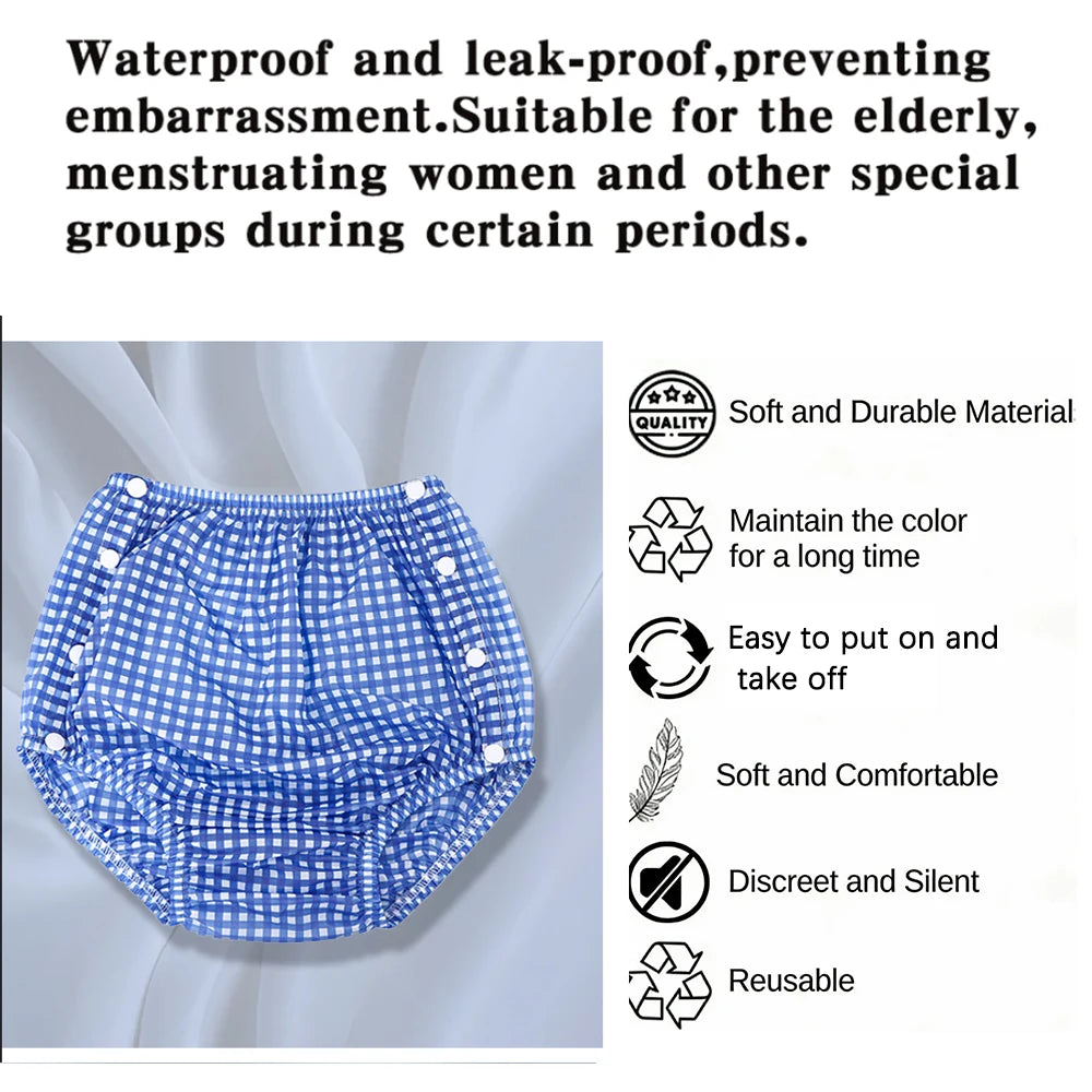 1 Pc Adult Diapers Are Soft, Skin-Friendly and Leak-Proof, Suitable for Women During Menstruation and the Elderly Sick in Bed.
