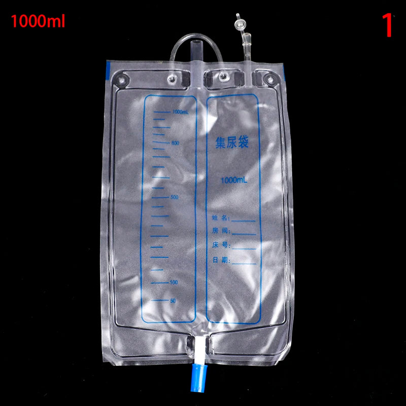 1000/2000ML Urine Bag Urinal Urinal Collector Urination Catheter Bag Urology Consumables
