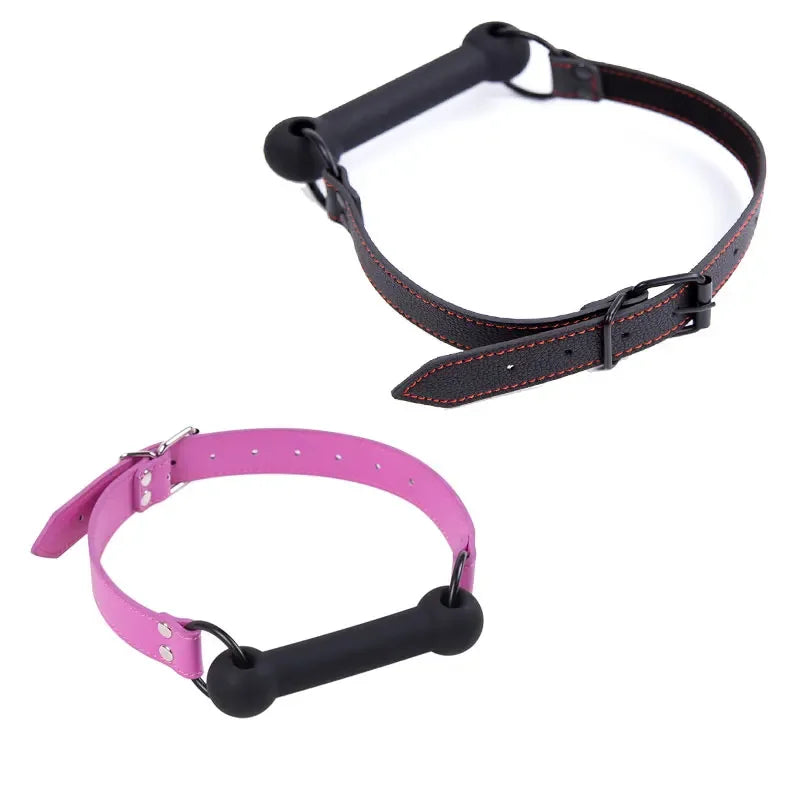Bdsm Bondage Silicone Dog Bone Gag, Puppy Play Role