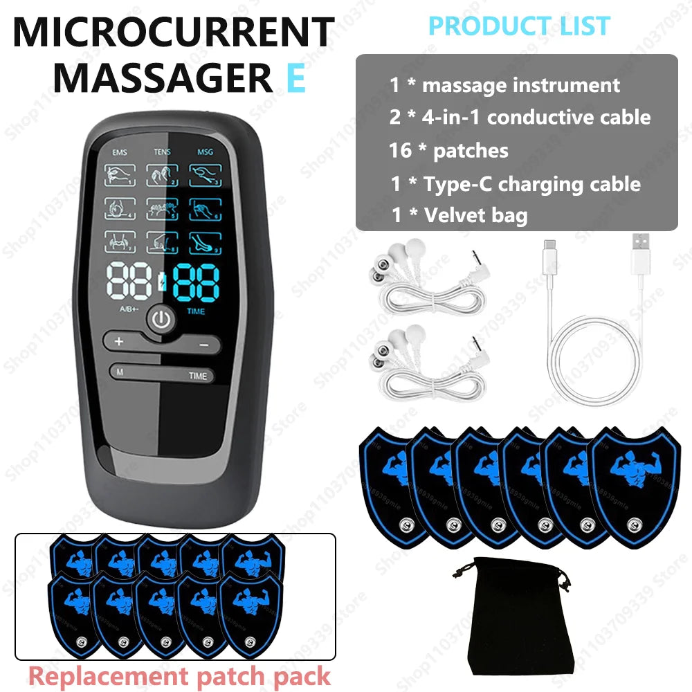 Ems Eletric Muscle Stimulator Therapy High-Frequency Tens Muscle Stimulator