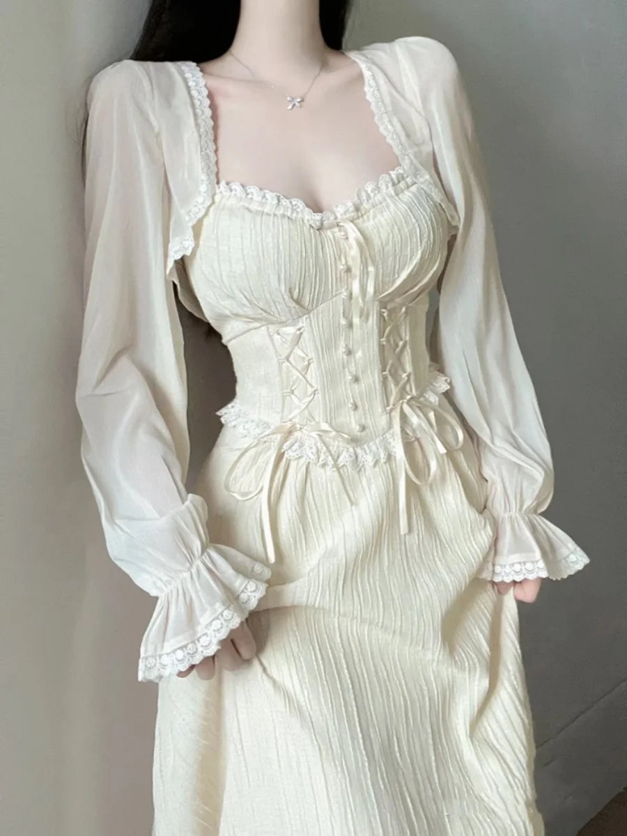 Fairy Skirt Women's Gentle High-End Sensation Strap Dress