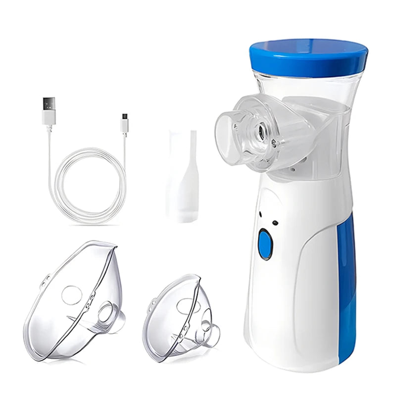 Silent Mesh Nebulizer Handheld Asthma Inhaler Atomizer Mini Portable