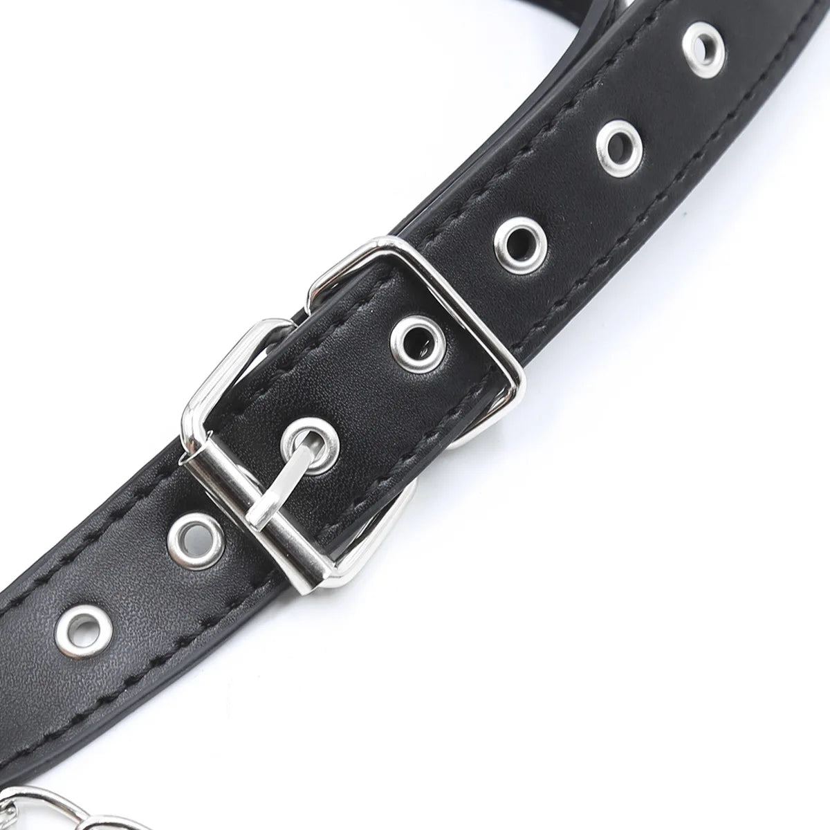 Silicone Bondage Dog Bone Ball Gag, Leash Chain Attached, Puppy Play Toy