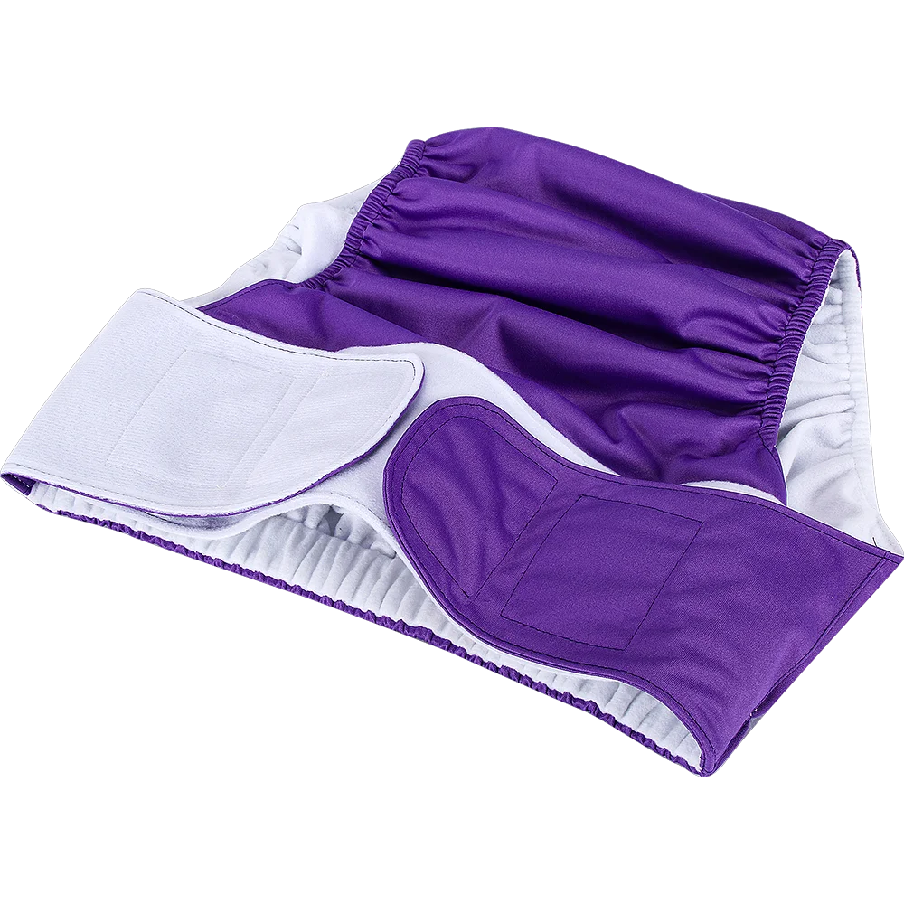 2Pcs Leakproof Adult Incontinence Pants Set 1 Pants+1 Replaceable Pad Breathable Adjustable Waist Washable