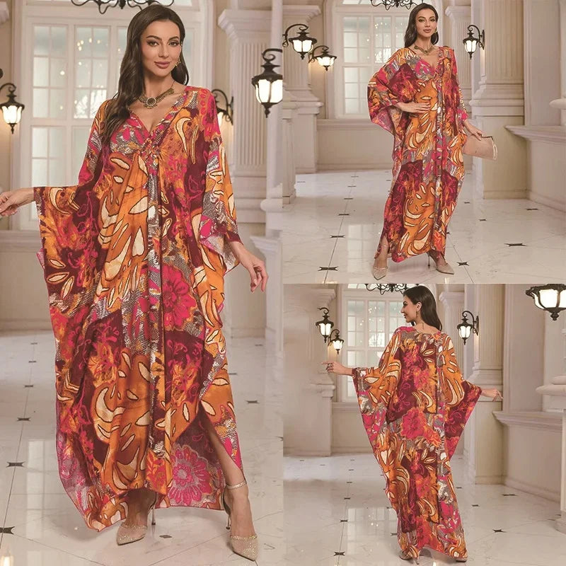 Women's Cotton Beach Dress Loose Long Robe Bikini Cover up
