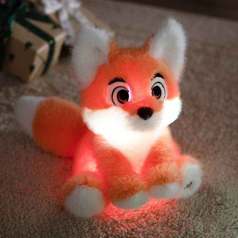 26cm Cartoon Luminous Fox Plush Toys LED