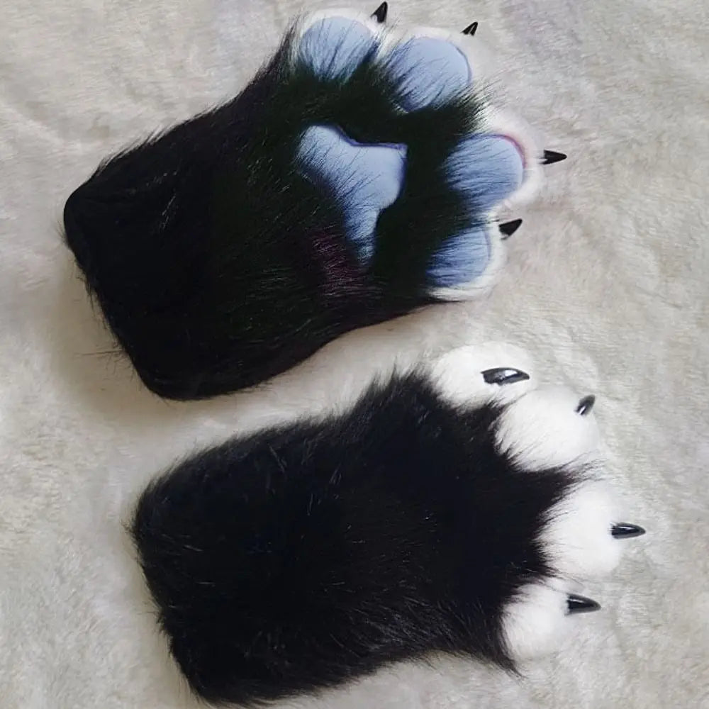 Kawaii Cartoon Cat Paw Gloves