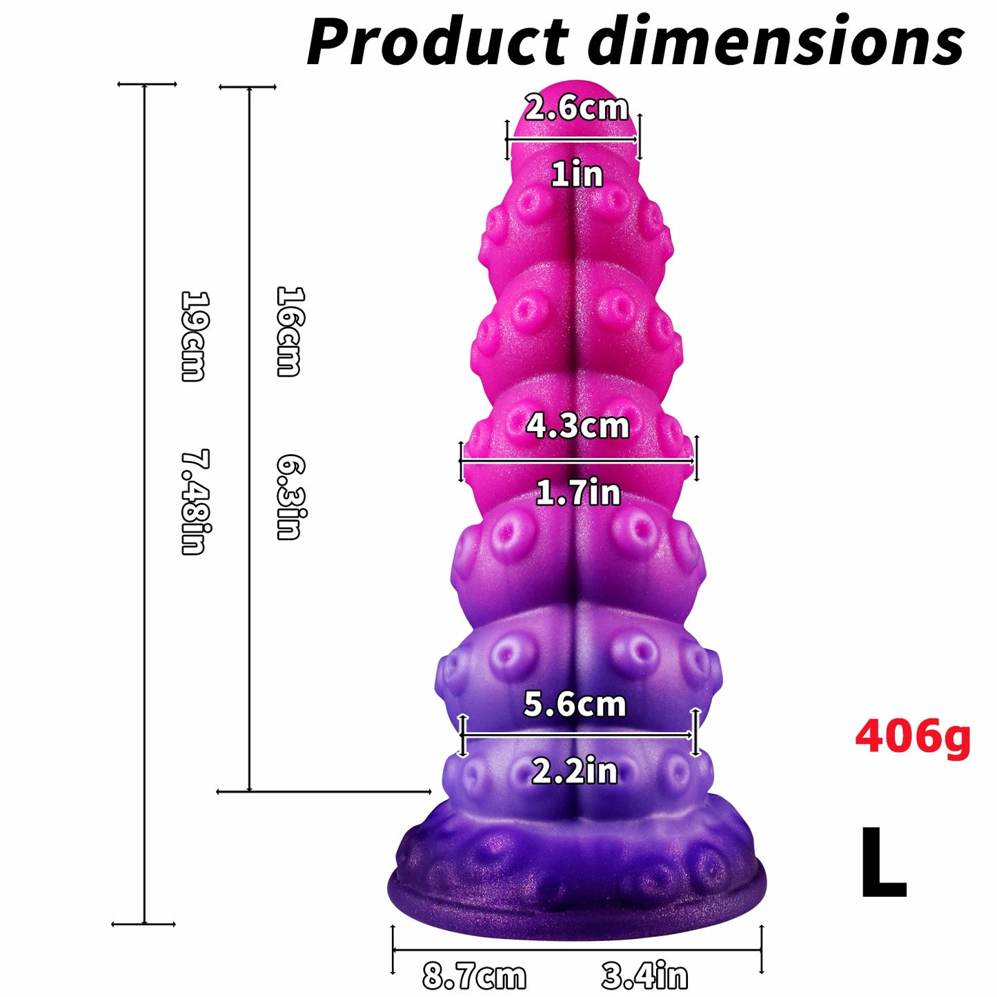 Octopus Tentacle Butt Plug Dildo Adult 18+ Sex Product