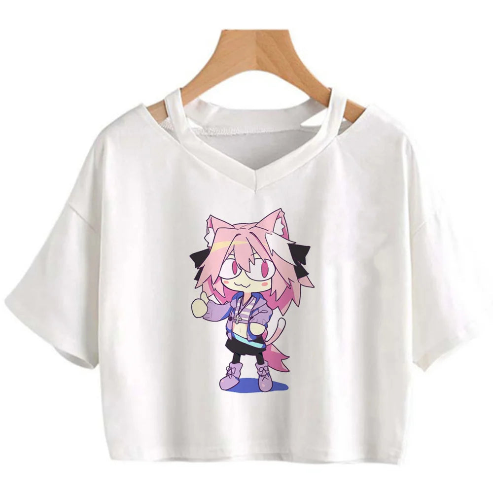 Femboy 90s vintage aesthetic crop top streetwear  2000s aesthetic tshirt