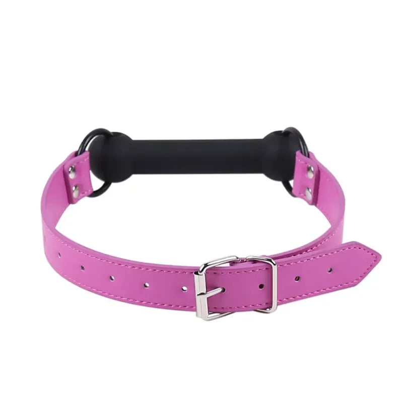 Bdsm Bondage Silicone Dog Bone Gag, Puppy Play Role