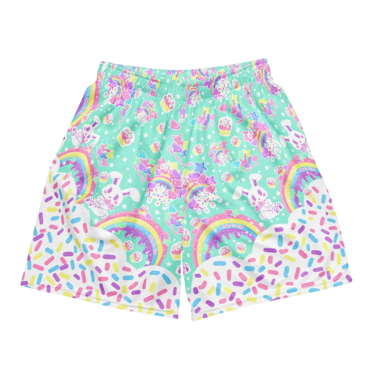 Summer Dream Sweetheart Cake Retro Cosplay Shorts Oversized 3D Printed Quick-drying Beach Pants Unisex