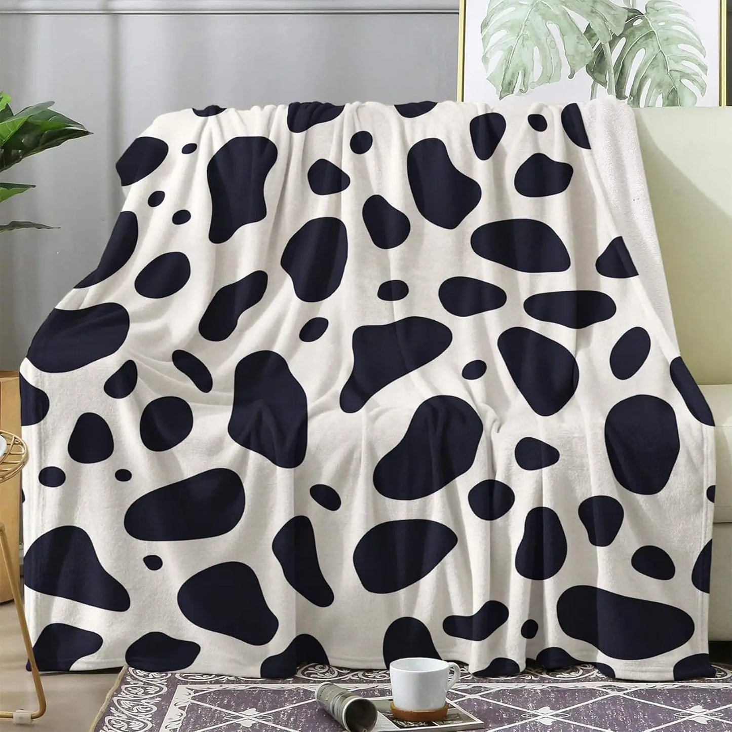 Multi Patterned Fleece Blankets for Couch Bed Sofa- Super Soft