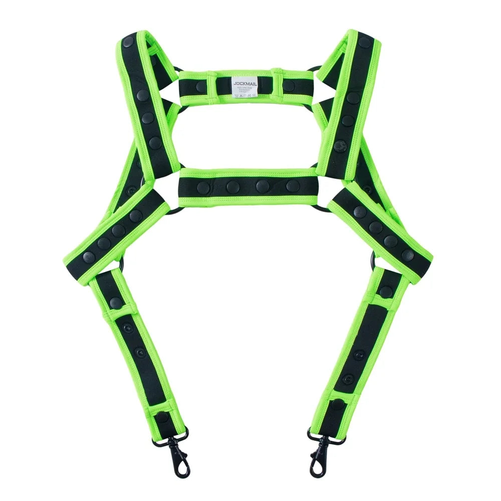 Men's Shoulder Strap Metal One-piece Hanging Buckle Jockstrap