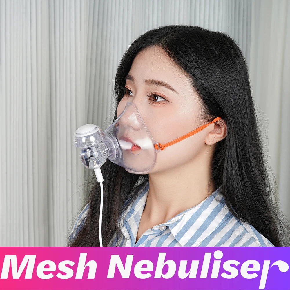 Health Care Mini Handheld Portable Inhale Nebulizer Silent Ultrasonic Inalador Nebulizador Children Adult Rechargeable Automizer