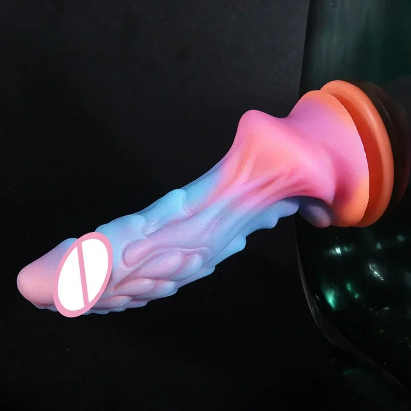 Huge Penis Shaped Dragon Monster Dildo with Suction Cup