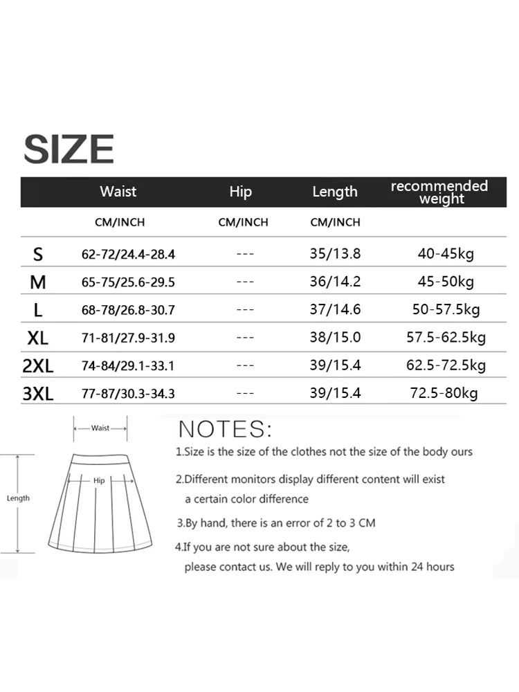 Women's Mini Skirt High Waist A-Line Skirt with Built-in Shorts for Petite, Pleated Puff Hem