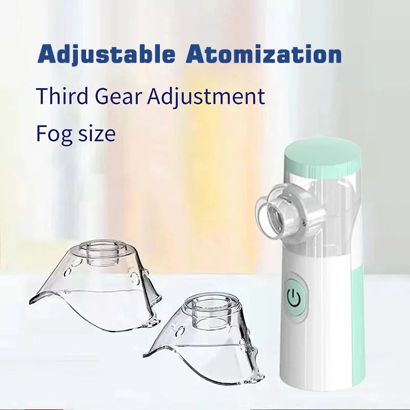 Silent Mesh Nebulizer Handheld Asthma Inhaler Atomizer Mini Portable