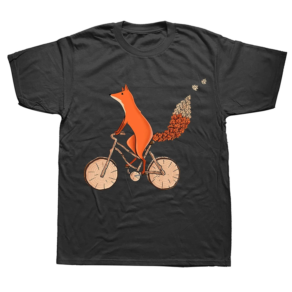 This Is My Human Costume I'm Really A Fox Graphic Cotton T Shirt