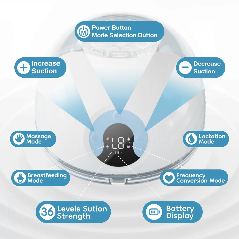 Wearable Breast Pump Hands Free Electric Breast Pumps
