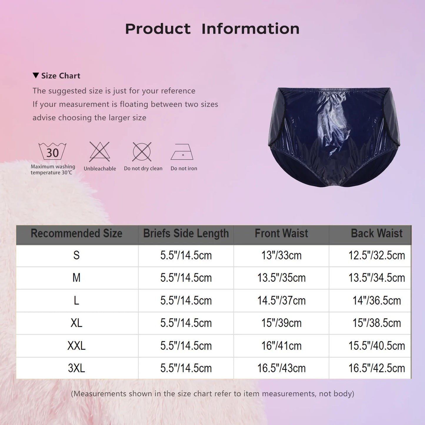 Unisex Vinyl Waterproof Swimmers Reusable Swim Diaper Cover with Hook Loop Fastener