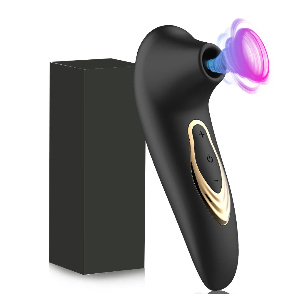 Erotic Female Masturbator/Sucker Vibrator for Nipples, G Spot, Sucking, Sex Toys 18+