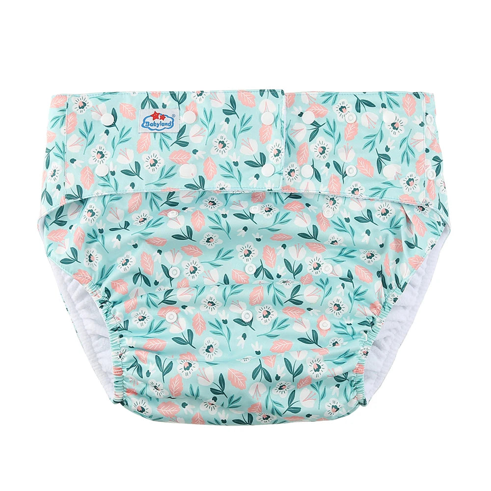 Cloth Adult Diaper Good Absorption Breathability Waterproof Reusable