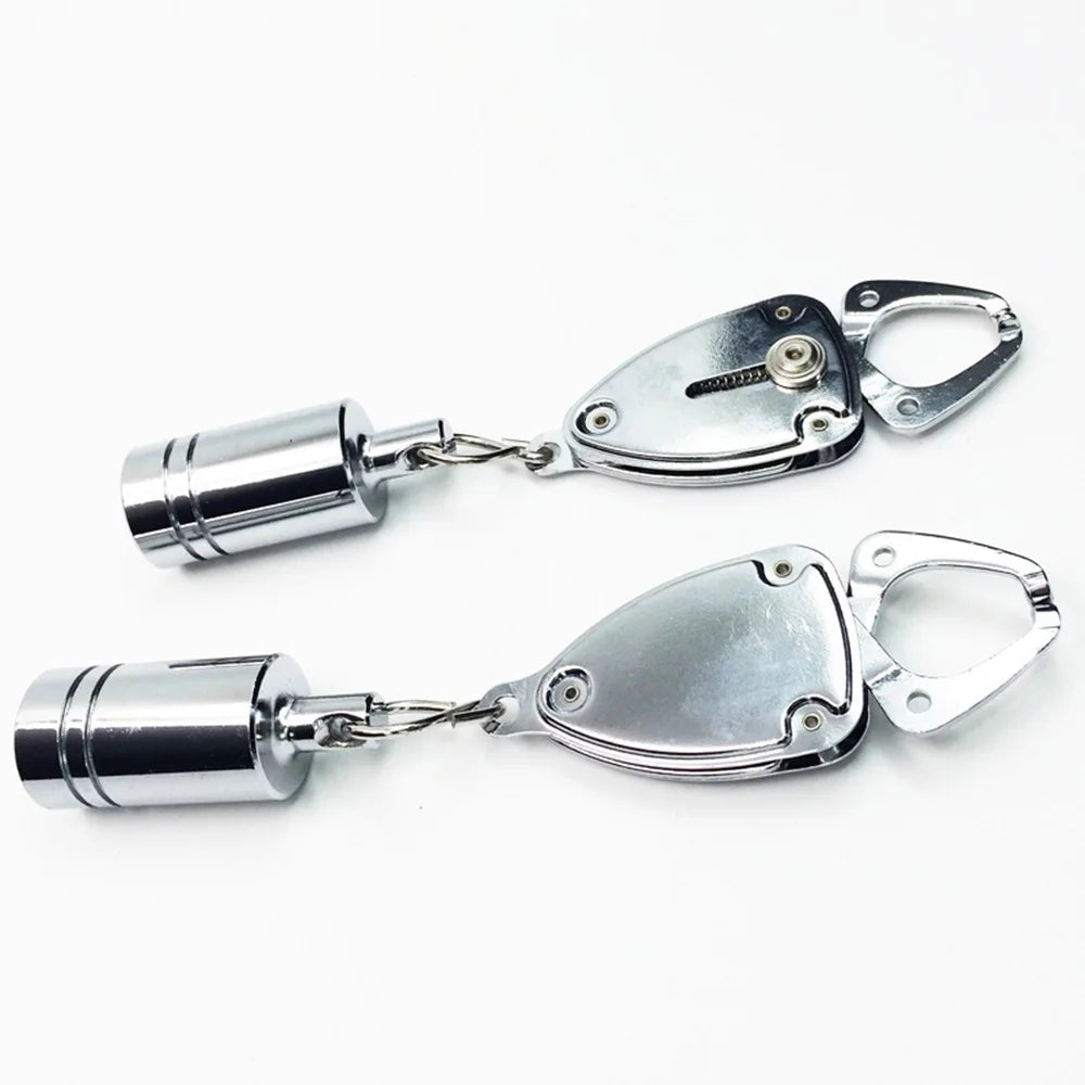 Heavy Steel Nipple Clamps with Hanging Weights - Metal Breast Clips for Women Couples Bondage
