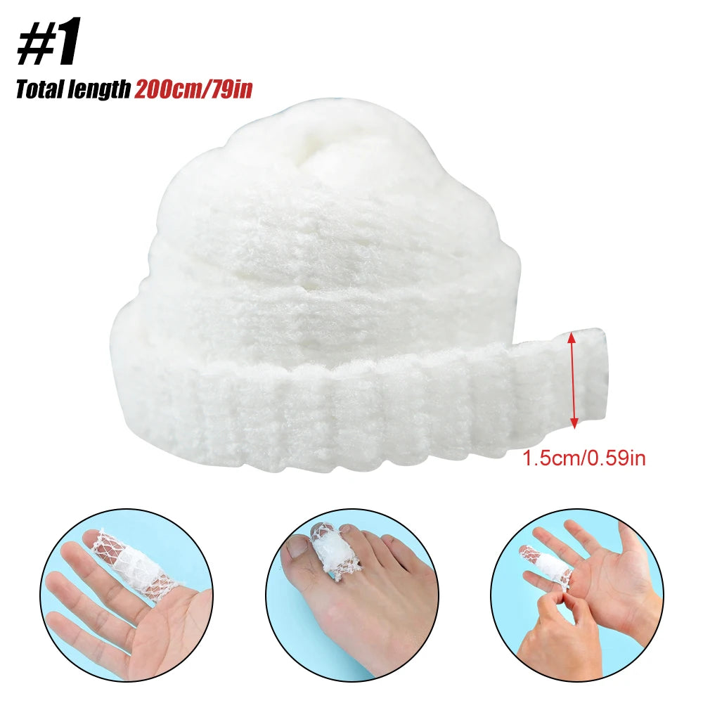 1 Roll Net Tubular Bandages Elastic Mesh Wound Dressing Tubing