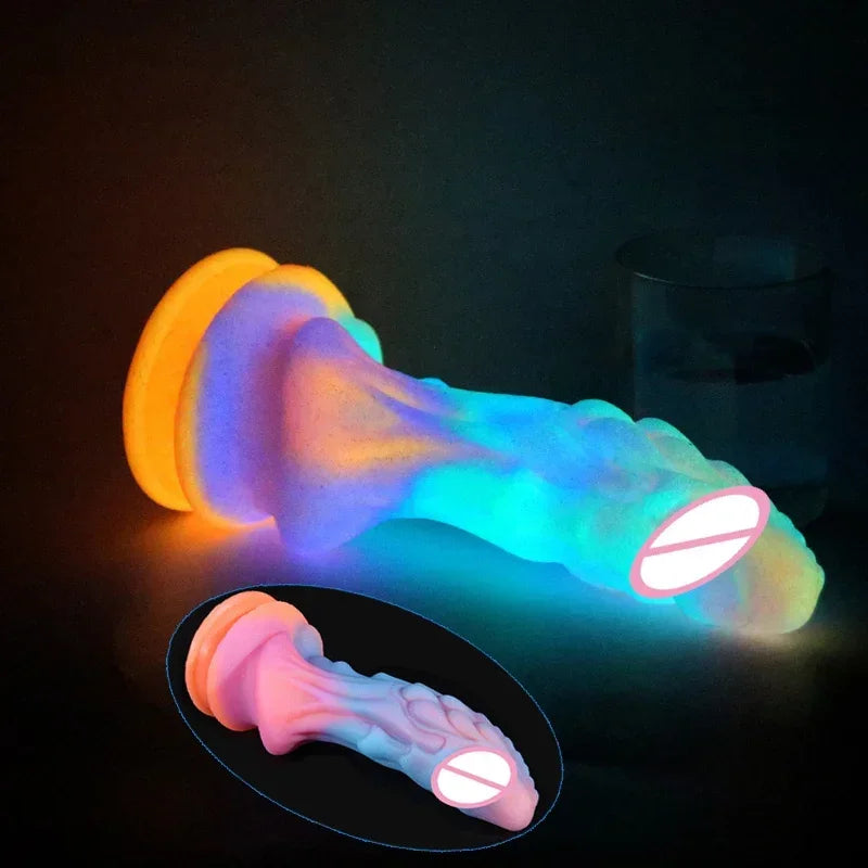 Huge Penis Shaped Dragon Monster Dildo with Suction Cup