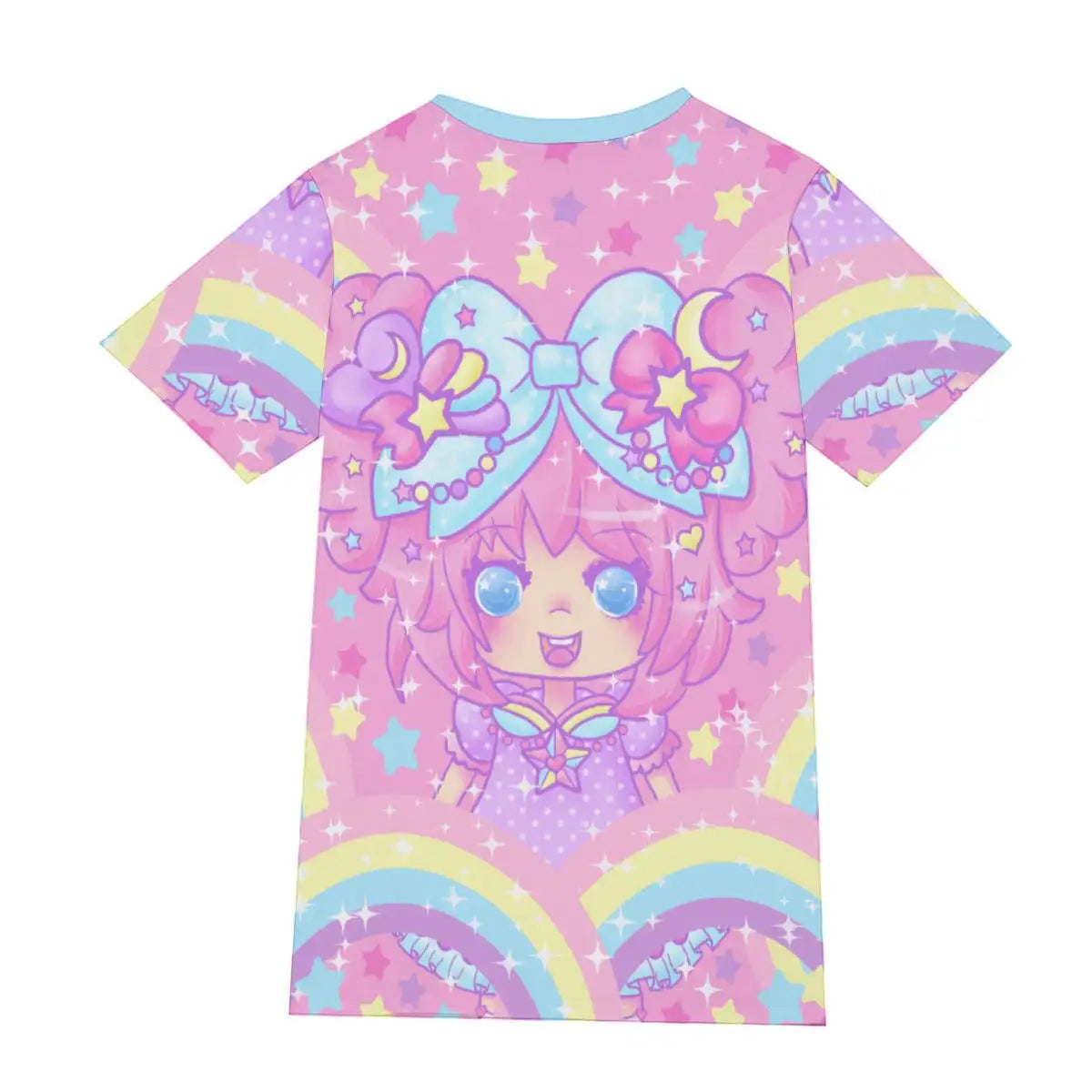 Harajuku Style T-shirt Kids Loose Oversized Breathable Short Sleeved Up to 6XL