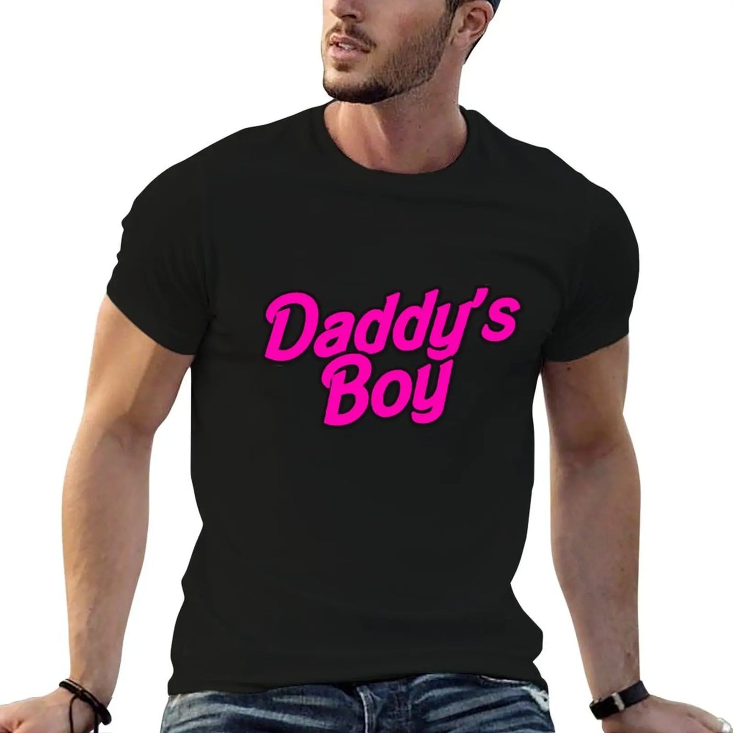 Daddy's Boy Black/White/Dark Gray& Navy Shirt