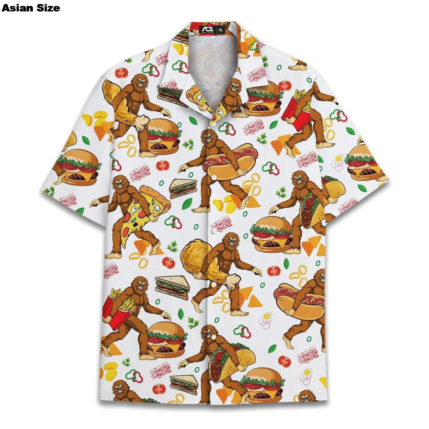 Men's Shirt Casual Short Sleeve Pattern Print 3d Hawaii Shirt