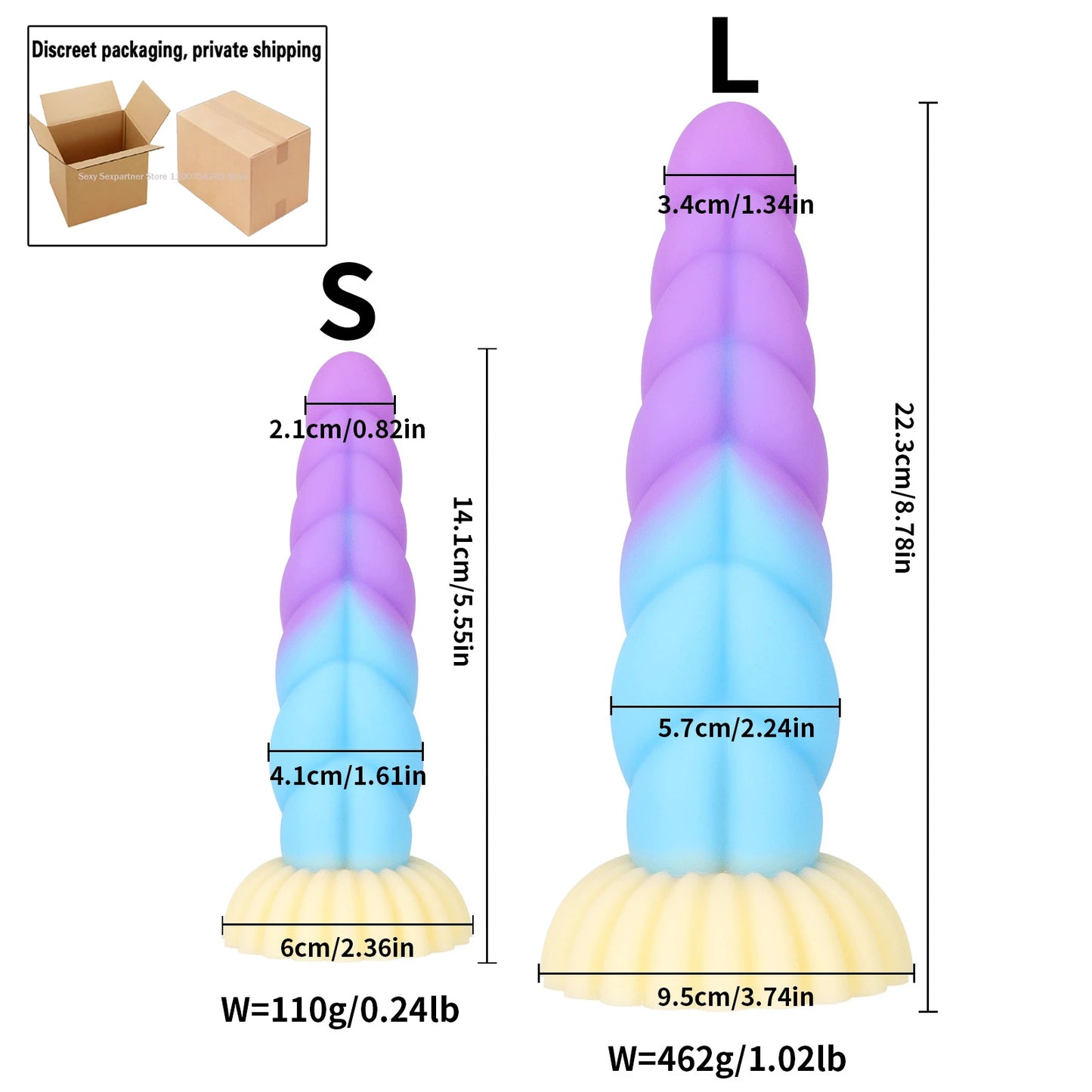 Monster Dildo With Strong Suction Cup Dragon Dildo 18+
