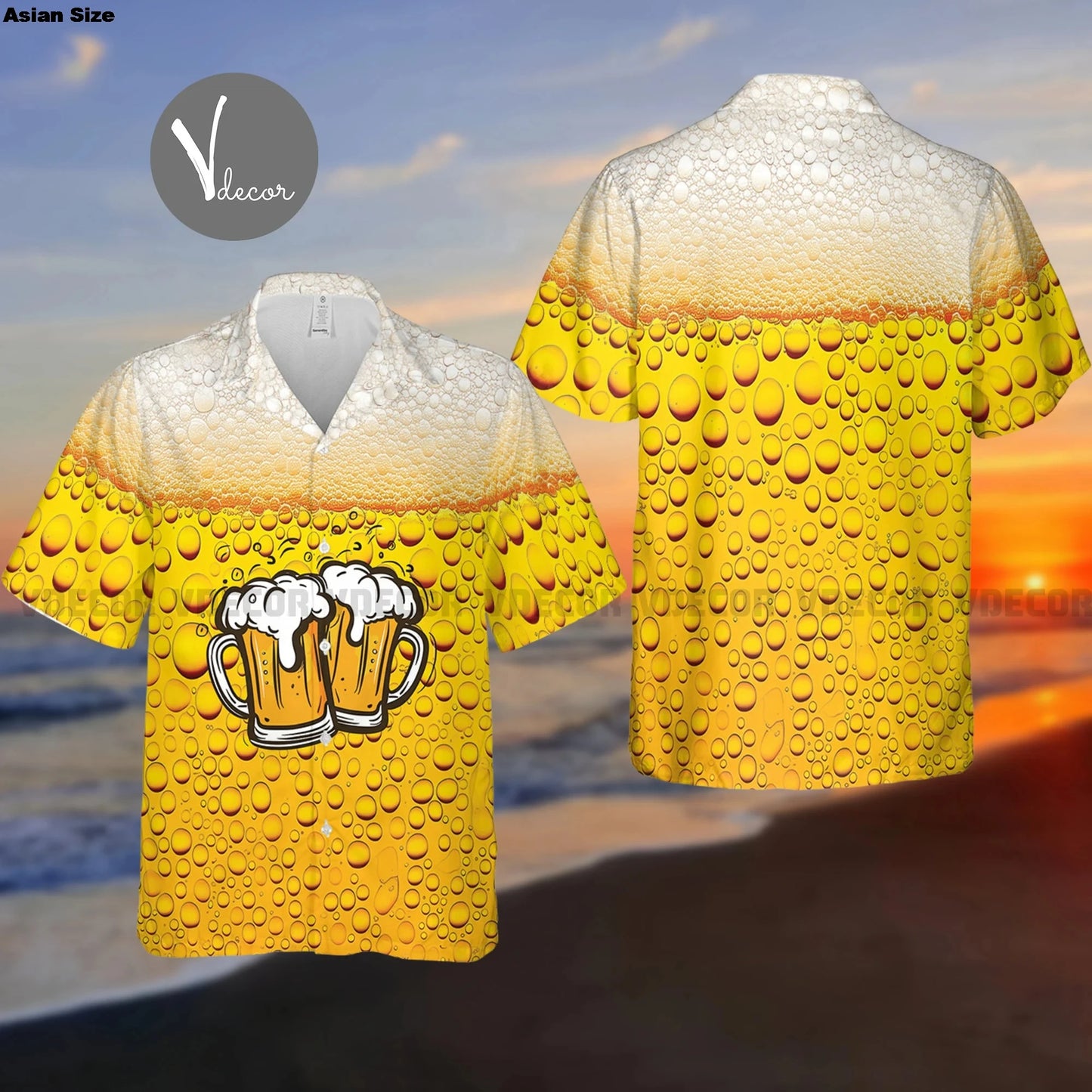 Men's Shirt Casual Short Sleeve Pattern Print 3d Hawaii Shirt