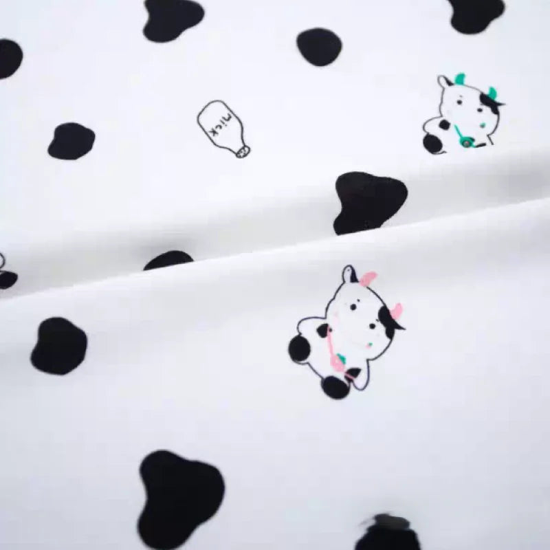 ABDL Pure Cotton Short Sleeved, Shorts Rompers With Open Crotch Button