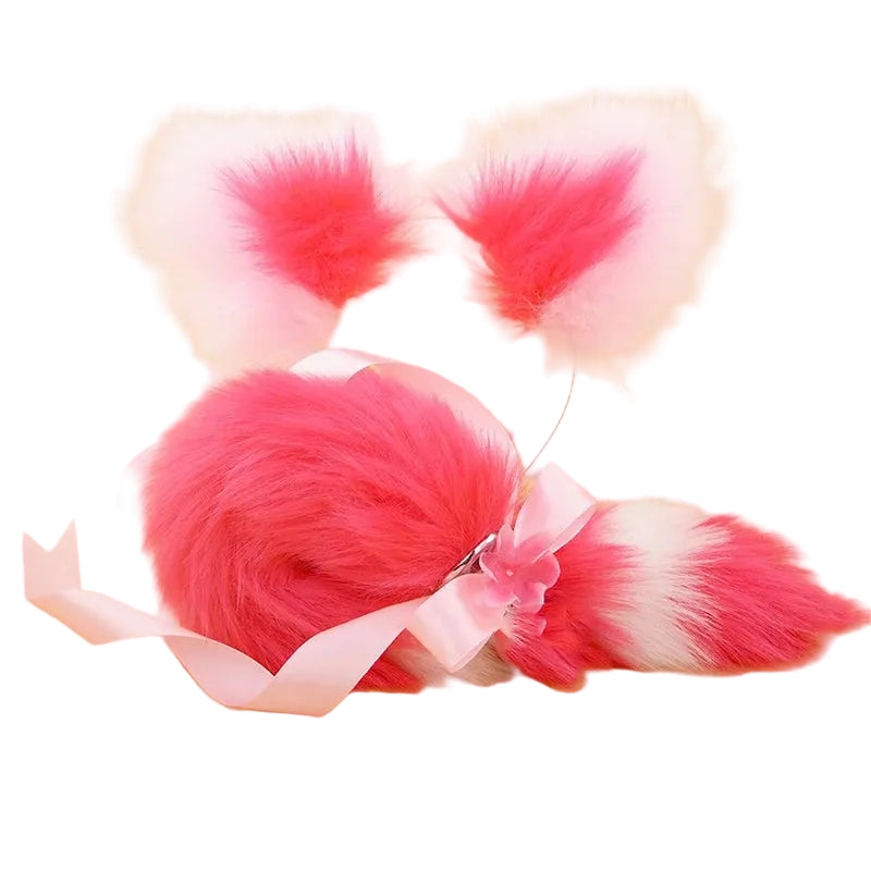 Fluffy Ears & Tail Set