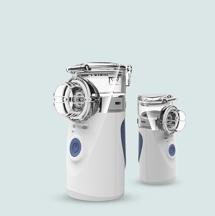 Health Care Mini Handheld Portable Inhale Nebulizer Silent Ultrasonic Inalador Nebulizador Children Adult Rechargeable Automizer