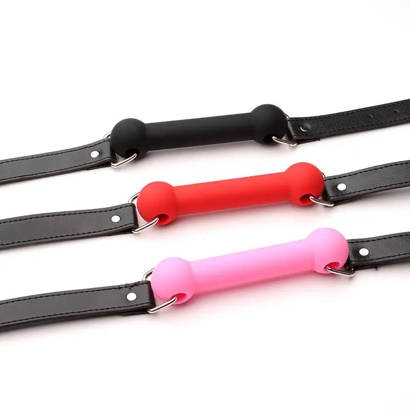 Silicone Mouth Bone Gag, Puppy Pet Play Toys Role Play