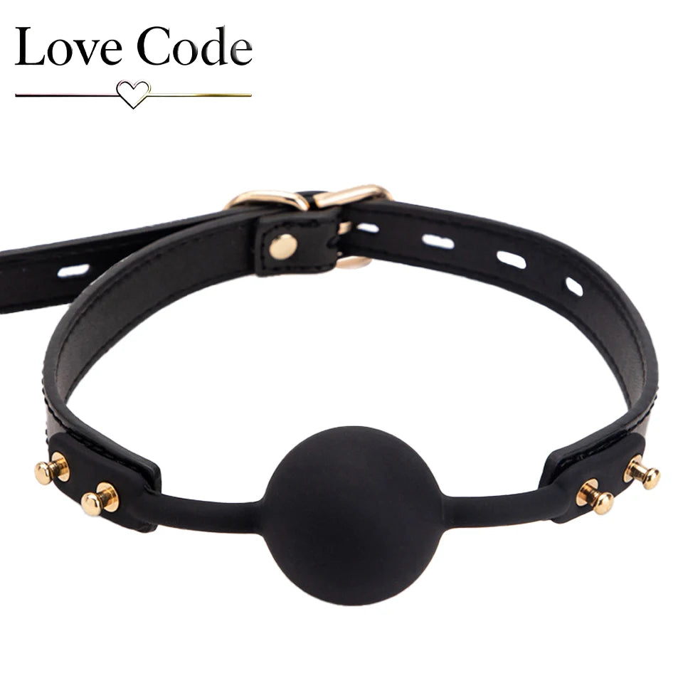 Genuine Leather BDSM Bondage Kits Sex Toys for Couples Handcuff Ankle Cuffs Collar Gag Hogtie Restraints SM Set Adult Love Games
