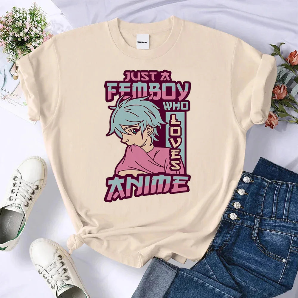 Femboy Shirt Psychedelic Retro Grunge Pastel Tees