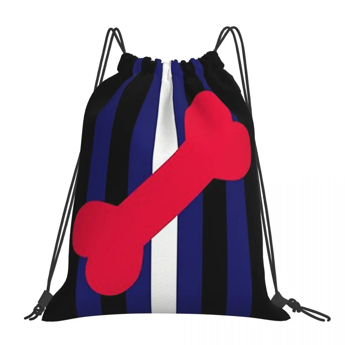 Leather Puppy Pride Backpacks Multi-function Portable Drawstring Bags